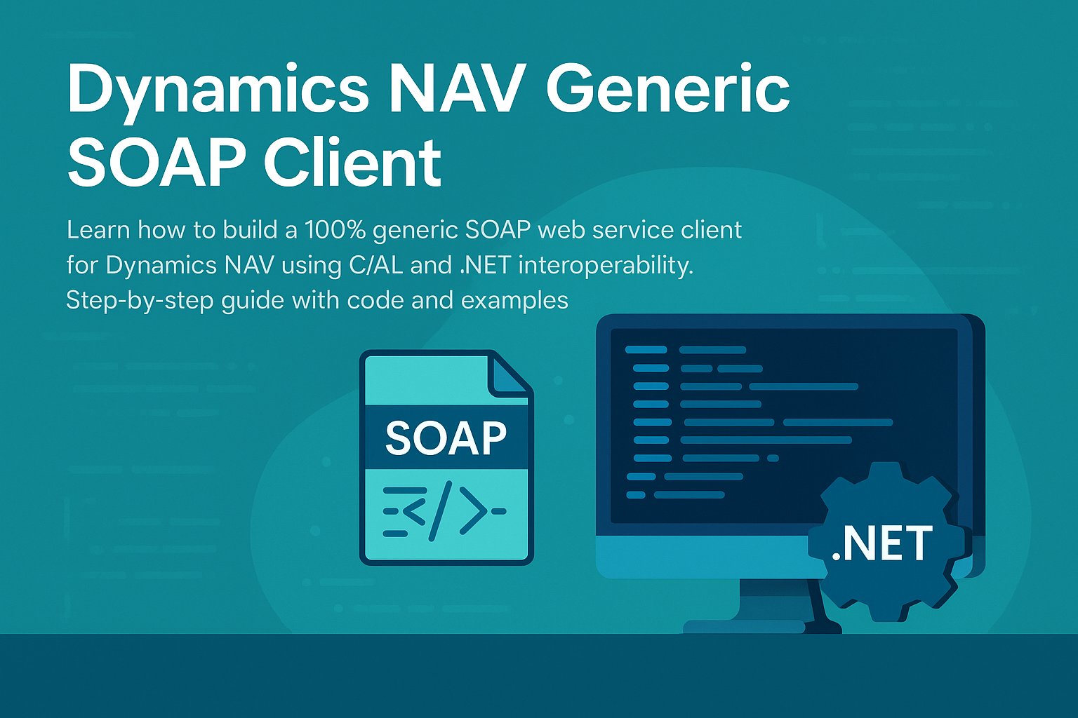 Illustration of Dynamics NAV SOAP client integration