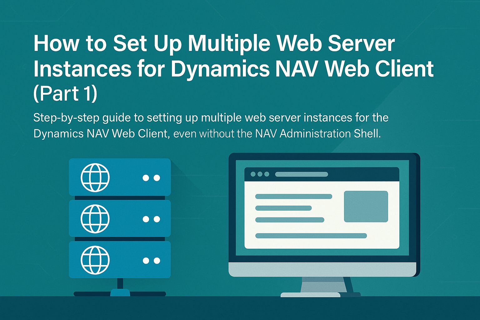 IIS setup for multiple Dynamics NAV web server instances